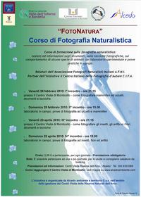 "Fotonatura" - Corso fotografia naturalista