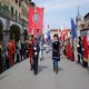 Pasqua a Figline con Sbandieratori