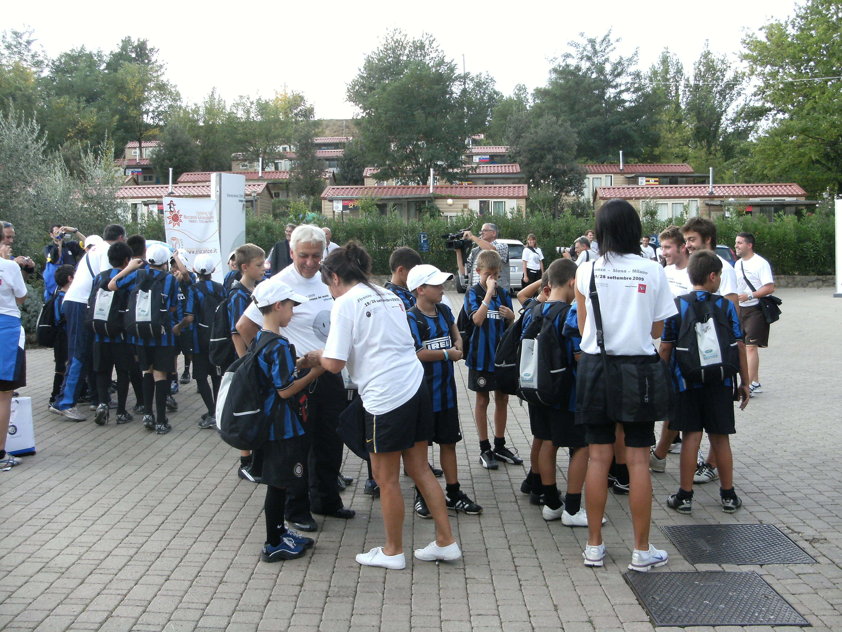 i ragazzi dell'Inter Campus